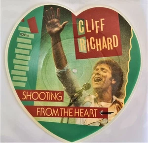 CLIFF RICHARD (THE SHADOWS) " SHOOTING FROM THE HEART' " PICTURE DISC - Picture 1 of 2