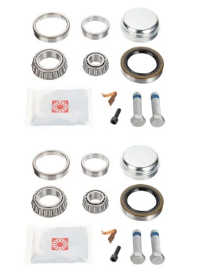 2 SCHAEFFLER FAG Left+ Right Front Wheel Bearing Kits for Mercedes 560SL 300E - Image 1 of 4