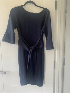 Linea Size 12 Bodycon Navy Dress - Picture 1 of 5