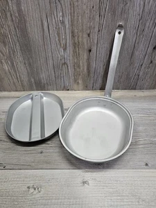 Vintage 1966 Us Regal Vietnam Era Military Mess Kit plate Stainless Steel  - Picture 1 of 6