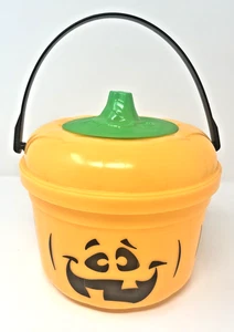 Vintage McDonalds Halloween Eimer Kürbis 1993 Trick or Treat Eimer Jack O Laterne - Bild 1 von 8