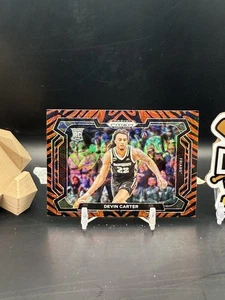 Devin Carter 2024 Prizm Draft Picks Variation Tiger Scope Rookie (CBR) - Picture 1 of 2