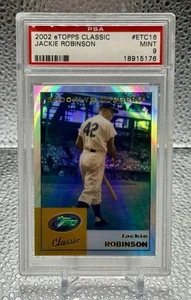 2002 eTopps Classic Jackie Robinson #ETC16 PSA 9 - Picture 1 of 2