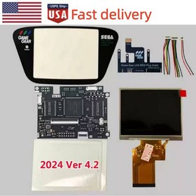 For Sega Game Gear Replace Parts GG V4.2 LCD Highlight Screen Low Power Version