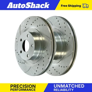 Front Coated Disc Brake Rotors Set for Mazda B4000 2003-2011 Ford Ranger - Picture 1 of 7