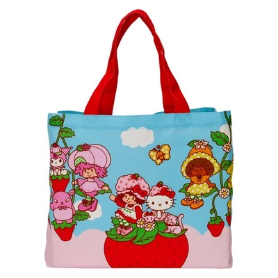 Холщовая сумка-тоут Loungefly Sanrio and Strawberry Shortcake - Изображение 1 из 2