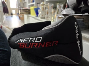TaylorMade Aero Burner Driver Headcover schwarz grau rot Socke NEU - Bild 1 von 3