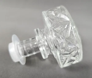 Dekanter Flaschenverschluss hohl Klarglas elegant - Bild 1 von 9