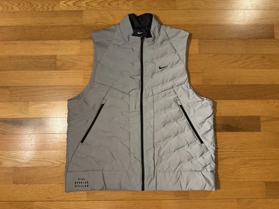 New XL Nike Run Division Therma-FIT ADV Reflective Running Vest FZ1131-035 Men - Image 1 of 4