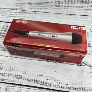 Memorex Corded Microphone MKA301 10 Ft Cord 1/4" Plug Karaoke Stage Performance! - Picture 1 of 7