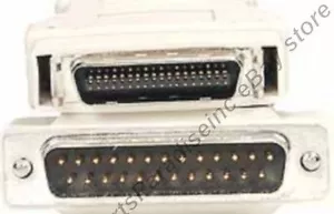 6ft short Mini/Micro Centronics 36pin IEEE1284 parallel Printer Cable/Cord/Wire - Picture 1 of 1