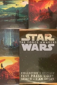 Force Awakens I Am Shark Star Wars Set + Test Press Force Awakens COMPLETE MINT - Picture 1 of 7