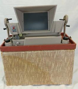 VINTAGE MANSFIELD HALIDAY FILM EDITOR MODEL 608 8MM FILM WITH CARRYING BOX - Picture 1 of 14