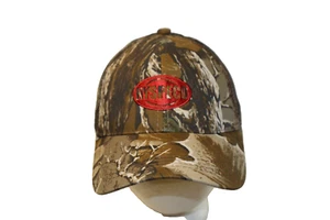 Mossy Oak Camuflaje Malla Ajustable Sombrero Gorra Rojo HYPESCO Logo Hydralics H - Imagen 1 de 6