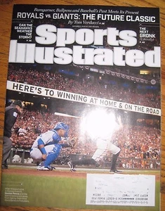 Neu Sport illustriert Royals vs Giants World Series Bumgarner The Next Gronk - Bild 1 von 1