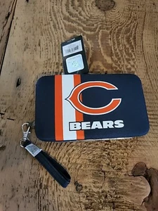 NFL Distressed Logo Muschel Armband Chicago Bears Geldbörse Ausweishalter - Bild 1 von 7