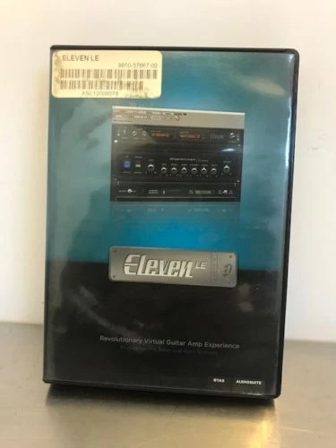 Digidesign Eleven LE plug-in Pro Tools Avid Virtual Guitar Amp RTAS Audiosuite - Image 1 of 4