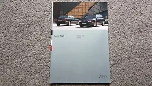 AUDI 100 SALOON ESTATE SALES BROCHURE 1994 - Picture 1 of 5