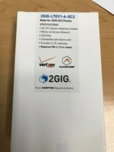 2GIG-LTEV1-A-GC2  Alarm.com 4G LTE CELL Includes 6 MONTHS ALARM MONITORING - Picture 1 of 2
