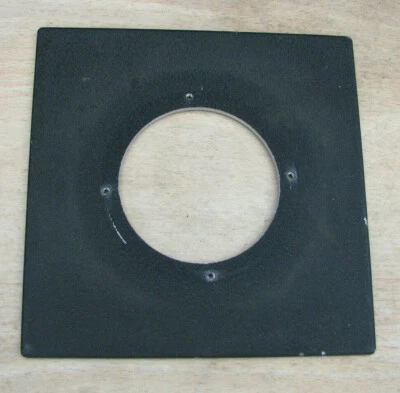genuine Sinar  F & P Norma fit  lens board panel with copal compur 3  hole 65mm - Image 1 of 2