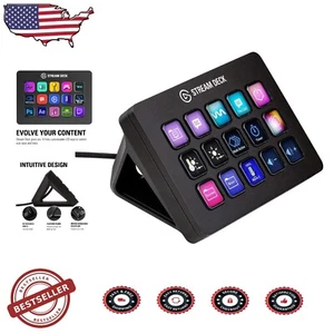 Stream Deck MK.2 Studio Controller with 15 Customizable Macro Keys - Black - Picture 1 of 15