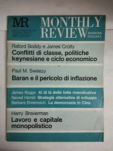 1974 11/12 Monthly Review Novembre/December 1974 Year 7 N.11/12 Sweezy Boddy - Picture 1 of 2
