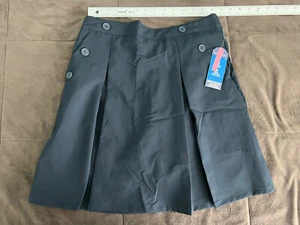 Nautica Navy Blue Skort Skirt School Uniform Plus Size 14.5 Girls New - Picture 1 of 6