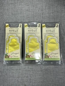 Lot Of 3 Yankee Candle 2-Pack Pineapple Cilantro Scent Refill New - Picture 1 of 6
