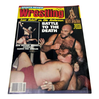 Revista de lucha libre Sports Review mayo 1980 Ivan Koloff vs Ole Anderson Apt. Niñas Foto 1 de 4