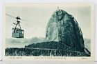 Rio De Janeiro Cable Car to Sugar Loaf Mountain Brazil Postcard J11