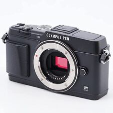 Olympus PEN E-P5 16.1MP Mirrorless Digital Camera w/battery, charger From Japan