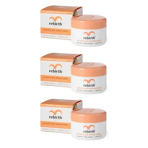 Lanopearl - Re-Birth Cream Anti Wrinkle & *Placenta Protein* & Vit E 3 x 100g - Picture 1 of 5