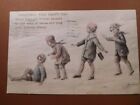 VINTAGE POSTCARD Original By A.Rondina "Children In The Snow" 1924