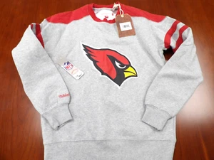 MITCHELL & NESS NFL ARIZONA CARDINALS GRAY SWEATSHIRT SIZE M - Picture 1 of 4