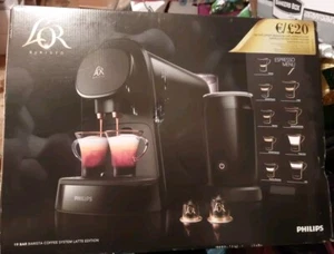 PHILIPS L'OR BARISTA Kapsel Kaffeemaschine & Milchaufschäumer - LM8014/60 UVP 180£ - Bild 1 von 4