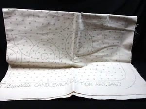 Bucilla Tappeto Cotone Soffituft Candlewick #3467 24"" x 36"" pose/punti ovali - Foto 1 di 7