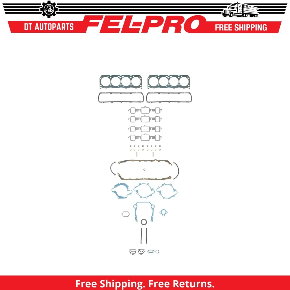 Juego de juntas de motor Fel-Pro Oldsmobile Delmont 88 1967-1968 Foto 1 de 1