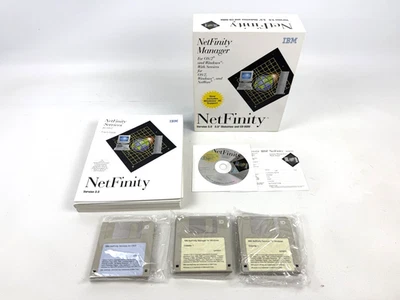 Vtg IBM NetFinity Manager Version 3.0 Systems Management Diskette CD-Rom OS/2 - Image 1 of 4