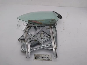 SAAB 900 Convertible Passenger Right Quarter Window Glass With Motor 95-98 - Picture 1 of 12