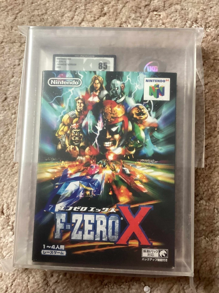 F-Zero X for N64 - NTSC-J - Brand New Graded UKG (VGA Wata) - Nintendo - Image 1 of 2