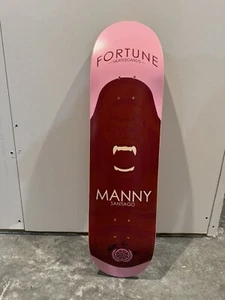 SELTEN SIGNIERTES Manny Santiago Fortune x Berrics Skateboarddeck handsigniert - Bild 1 von 2