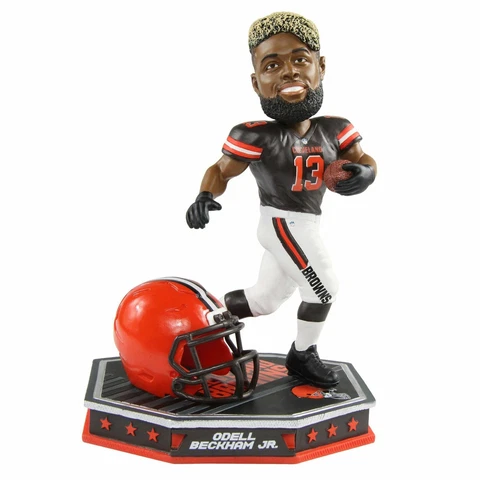 Odell Beckham Jr. (Cleveland Browns) Removable Helmet Bobblehead by Foco Cover