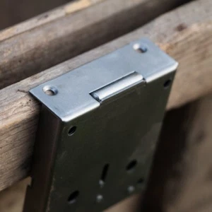 Kastenschloss - HxB 62x63 - Dornmaß 40 mm, für Möbel Schublade Schrank - Bild 1 von 8
