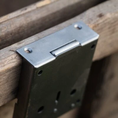 ANTIKAS Serratura a cassetta - HxL 62x63 - misura mandrino 40 mm, per mobili cassetto armadio