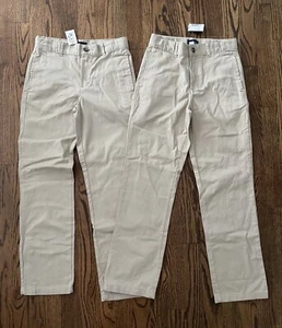 NWT Boys Size 10 Khaki Children’s Place School Uniform Pants  - Picture 1 of 4