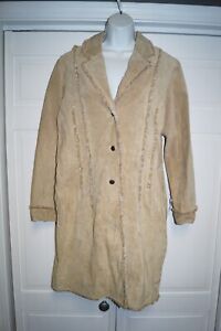 WILSONS LEATHER MAXIMA WOMENS TAN SUEDE LEATHER JACKET XL $179.99 NWT