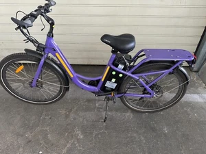 E-Bike Volta VB7 26 Zoll 888 Wh Elektro Fahrrad Lastenrad Lieferrad lila - Bild 1 von 5