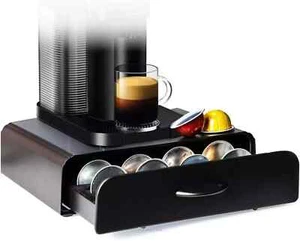 Home Treats Vertuo Coffee Pod Holder. 20 Capsule vertuoline Coffee Pod Drawer - Picture 1 of 5