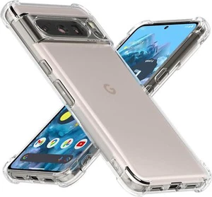Coque Silicone Transparente Angles Renforces Pour Google Pixel 8 Pro Little Bout - Photo 1 sur 4