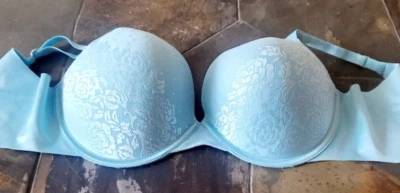 36DD Secret Treasures 蕾丝聚拢带粘结背钢圈文胸 — 第 1/4 张图片